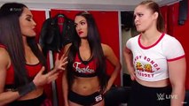 The Bella Twins have a heart-to-heart with Ronda Rousey_ Raw, Sept. 3, 2018