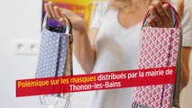 Polémique sur les masques distribués par la mairie de Thonon-les-Bains