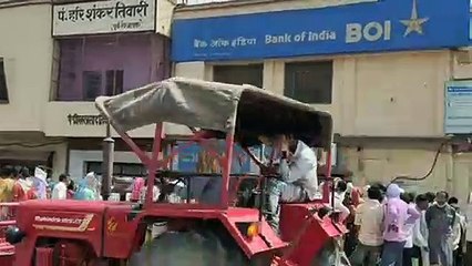 बिलग्राम को ऑरेंज जोन से रेड जोन को बनाने पर तुली जनता