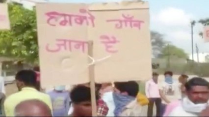 Migrant workers block Ludhiana-Delhi highway