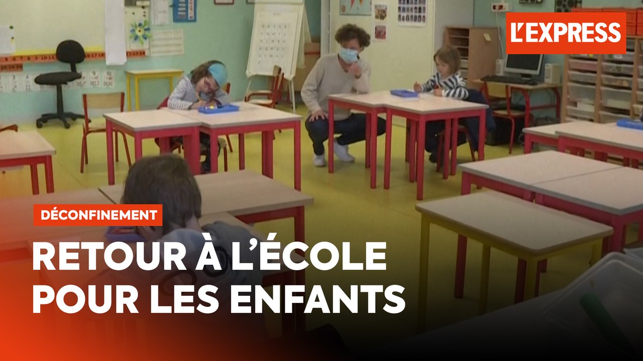 Déconfinement : retour à l'école pour les enfants