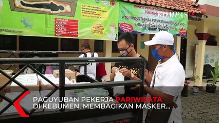Meski Terdampak Covid-19, Pekerja Pariwisata Kebumen Masih Bisa Berbagi