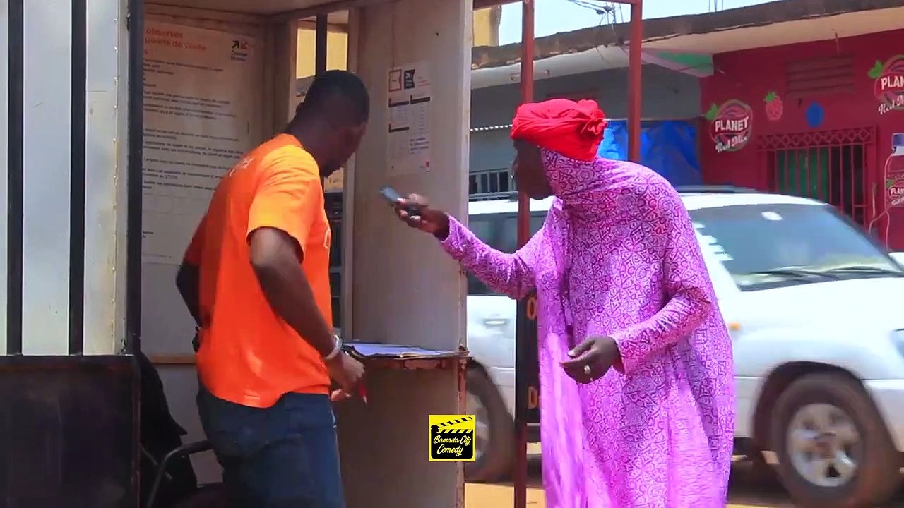 MAIGA DE YELEBOUGOU Dans BAMAKO ORANGE MONEY KO ( Video Comédie)