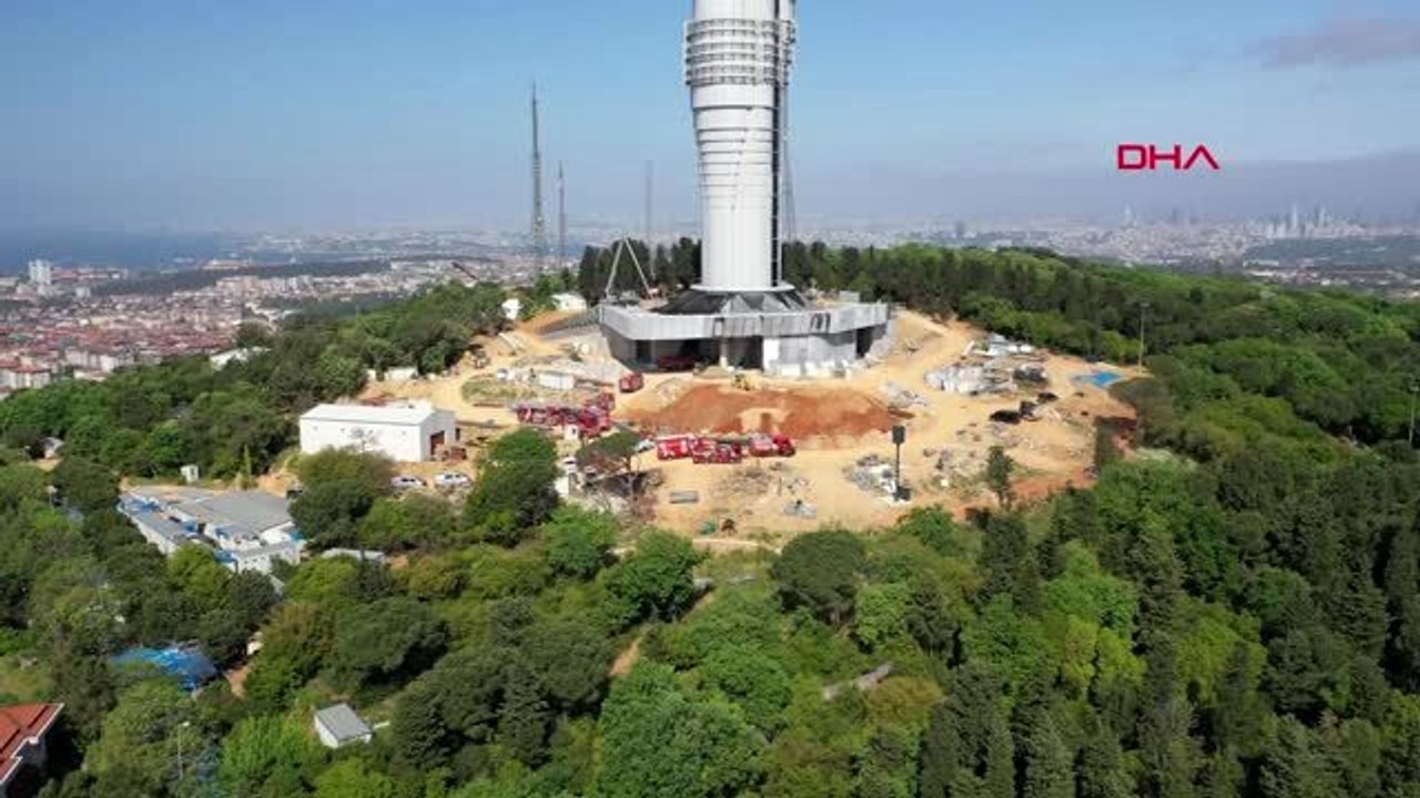 ÇAMLICA KULESİNDE YANGIN - 7