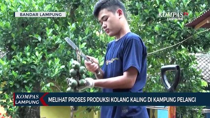 Melihat Proses Produksi Kolang-Kaling di Kampung Pelangi