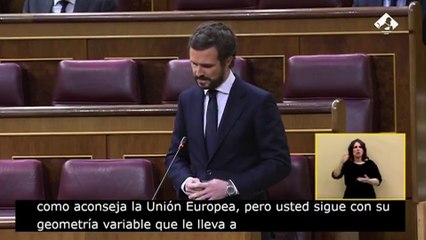 Casado vuela todos los puentes con Sánchez: "Hasta aquí hemos llegado"