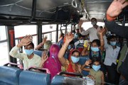 coronavirus lockdown : special train came with jodhpur people
