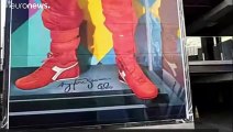 Mural de Ayrton Senna inaugurado em Interlagos