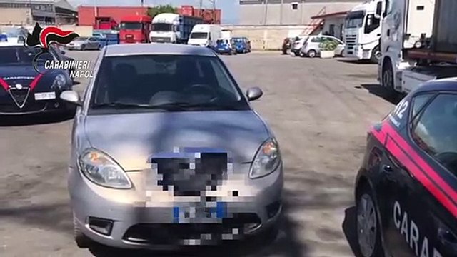 Napoli - Sequestrata una tonnellata di sigarette a Ponticelli (13.05.20)