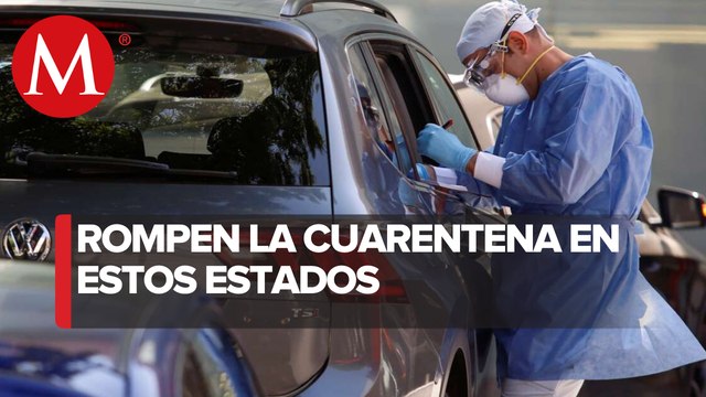 Pese a cuarentena, movilidad crece en Durango, Sonora, SLP y Aguascalientes
