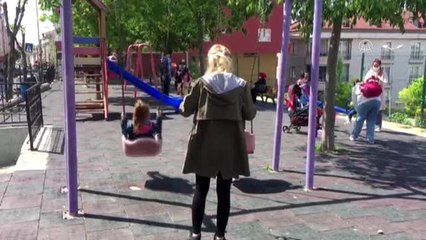 14 yaş altı çocuklar uzun zaman sonra ilk kez sokağa çıktı (2)