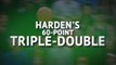 NBA Records - Harden's history-making triple-double