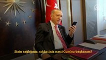 Cumhurbaşkanı Erdoğan, Milli Dayanışma Kampanyası'na yüzüğünü gönderen vatandaşla görüştü