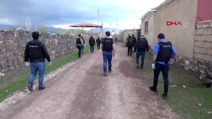 AĞRI 167 polis, Doğubayazıt'ı didik didik aradı