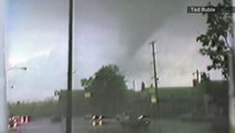 First US amateur tornado video recording, May 13, 1980