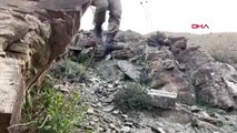 VAN Başkale'de PKK'ya ait keskin nişancı tüfekleri ve mühimmat ele geçirildi