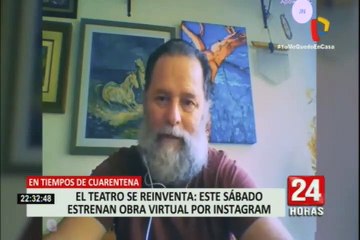 El teatro se reinventa y este sábado estrena obra virtual por Instagram