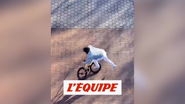 Matthias Dandois poétique dans les rues vides de New York - Adrénaline - BMX flat