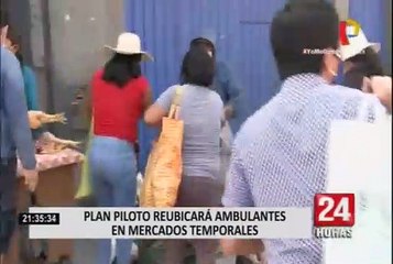 Ministerio de Producción empadrona a ambulantes de mercados para reubicarlos en campo deportivo