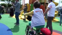 Kısıtlama Sonrası Çocuklar Parklara Koştu, Doyasıya Eğlendi