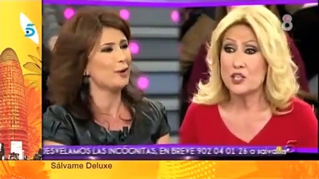 Sálvame Deluxe Belén Esteban se pelea con Jorge Javier Vázquez