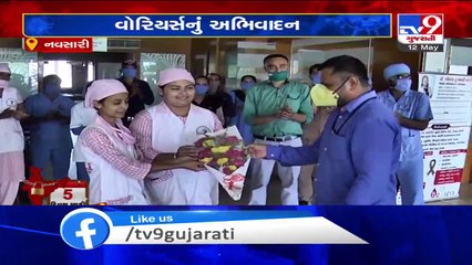 Navsari MLA Piyush Desai reaches COVID19 hospital to express gratitude to corona warriors