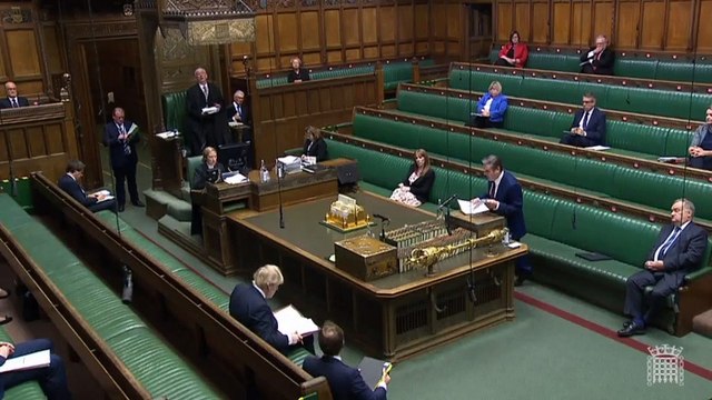 Keir Starmer accuses Boris Johnson of being 'too slow' to act on care home coronavirus epidemic during PMQs