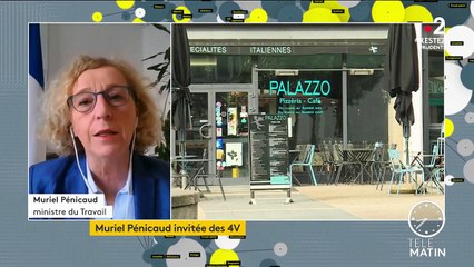 Chômage partiel : "Nous avons atteint un palier, avec 12,4 millions de salariés concernés", affirme Muriel Pénicaud