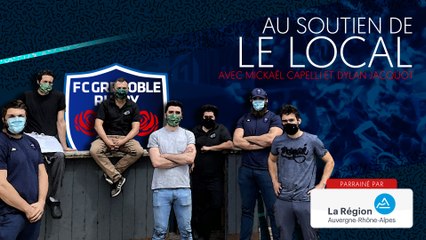 Mickaël Capelli et Dylan Jacquot au soutien du Local