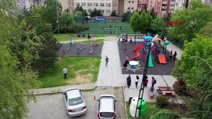 14 yaş altı çocuklar 40 gün sonra sokağa çıktı