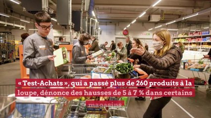 Votre caddie plus cher: les supermarchés ont bien profité de la crise