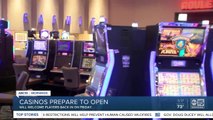 Casinos taking precautions to keep customers safe after reopening
