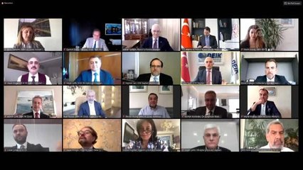 Hazine ve Maliye Bakanı Berat Albayrak, DEİK Talks programına katıldı