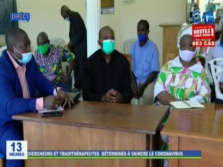 RTG / Covid-19 - Chercheurs et Tradithérapeutes déterminés à vaincre le coronavirus