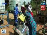 RTG / Covid-19 - Franceville - Opération mains propres - Mise en place d’un dispositif de distribution gratuite d’eau potable par le ministère de l’Energie et des Ressources Hydrauliques