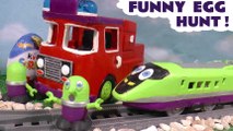 Funny Funlings Surprise Eggs Hunt Rescue with DC Comics the Joker and Thomas and Friends in this Family Friendly Full Episode English Toy Story from Kid Friendly Family Channel Toy Trains 4U