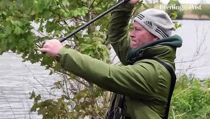Fishing returns at Yeadon Tarn