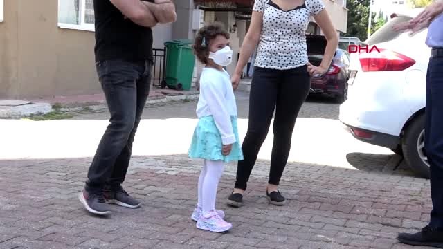 ANTALYA Günler sonra dışarı çıkan lösemi hastası Öykü Arin: En mutlu günüm