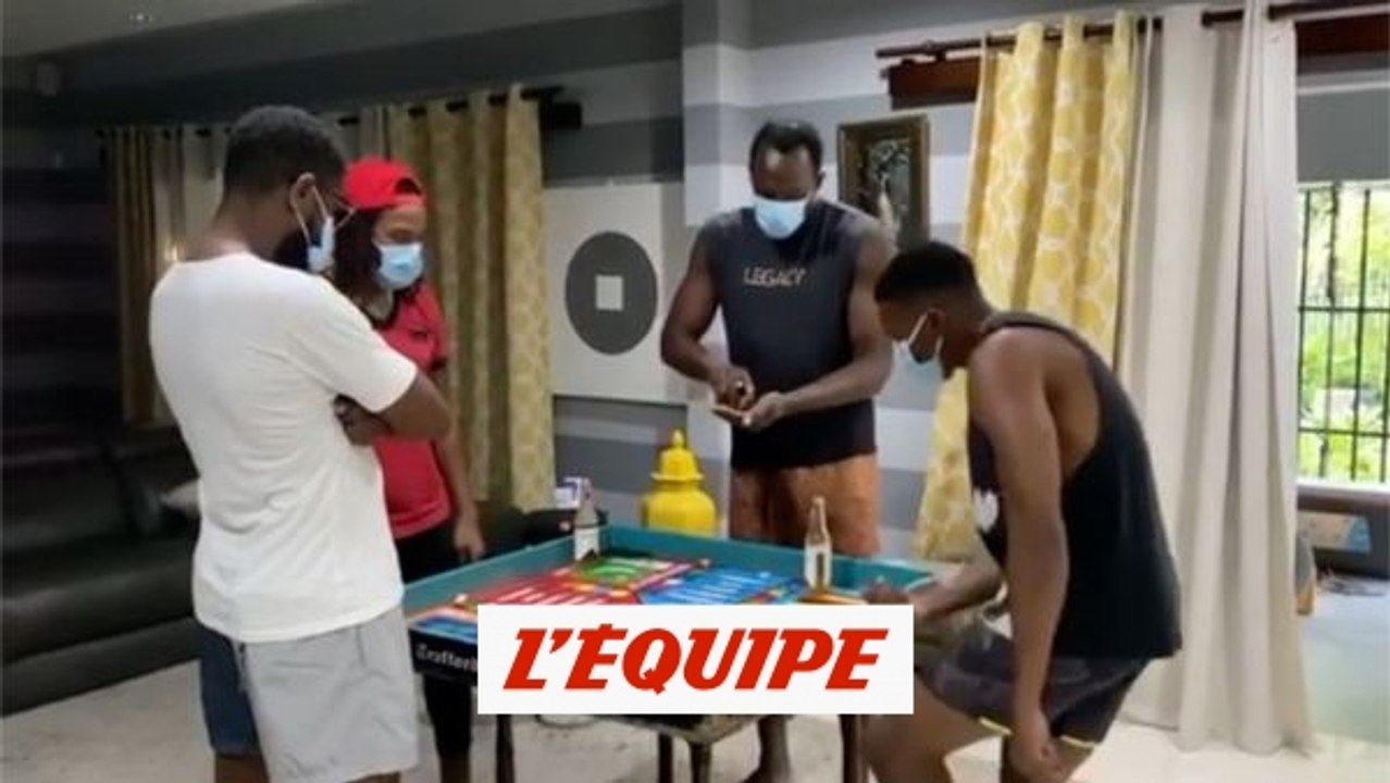 Les gestes barrières rappelés à la manière d'Usain Bolt - Athlétisme - WTF