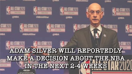 Adam Silver Gives Timetable For NBA Plans