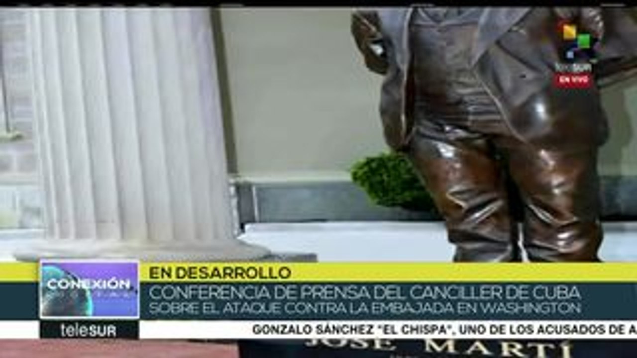 Cuba cuestiona silencio cómplice de EEUU ante ataque a su embajada