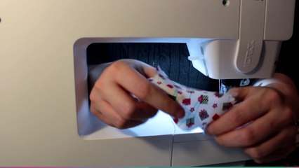 Ein Weihnachtskleid selbst machen nähen Teil 1