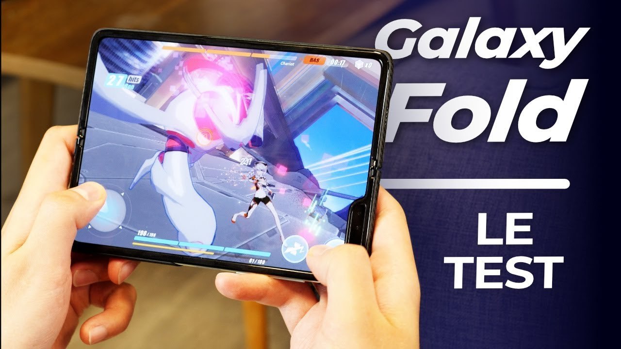 Test du Samsung Galaxy Fold : le FUTUR se PLIE...