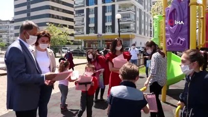 Atakum parkları çocuklarla şenlendi