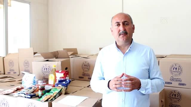 Yahşihan'da 600 aileye gıda yardımı