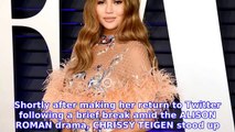 Chrissy Teigen Claps Back at Twitter User Who Came for Her Banana Bread