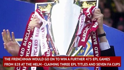 FOOTBALL: Premier League: Wenger's Arsenal Legacy