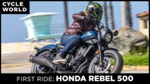 2020 Honda Rebel 500 First Ride