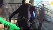 Man repeatedly punched by Los Angeles officer sues city as body-cam footage released