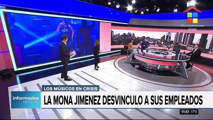 Los músicos en crisis | La Mona Jiménez desvincula a sus empleados